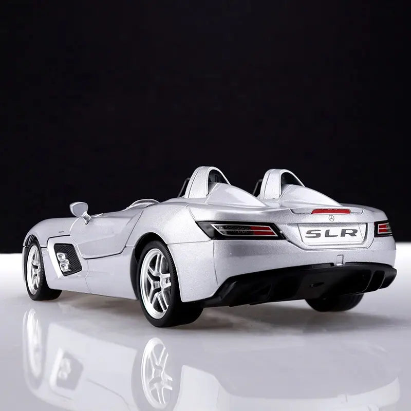 Mercedes-benz Slr Stirling Convertible Sports 1:18 Diecast Scale Model Car
