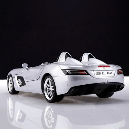 Mercedes-benz Slr Stirling Convertible Sports 1:18 Diecast Scale Model Car