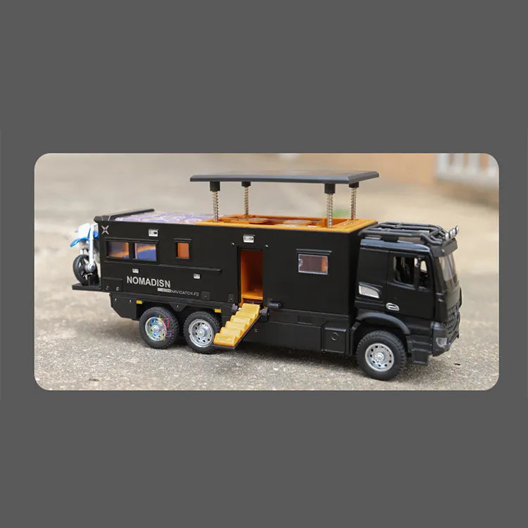 Mercedes-benz Nomadison Rv camper truck 1:18 Diecast Scale Model Car