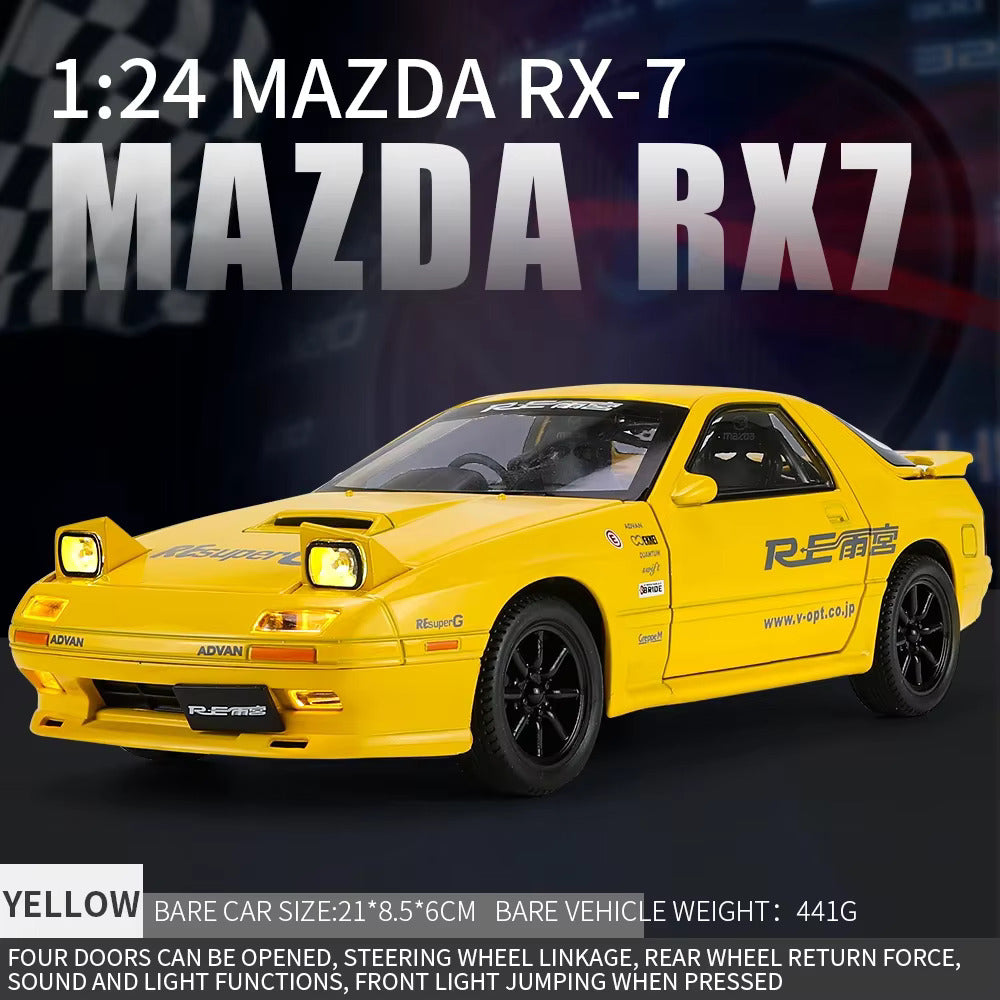 Mazda Rx7 1:18 Diecast Scale Model Car