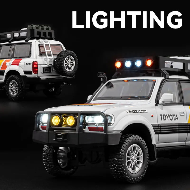 Toyota Land Cruiser LC80 1:18 Diecast Scale Model Car