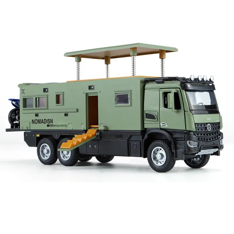 Mercedes-benz Nomadison Rv camper truck 1:18 Diecast Scale Model Car