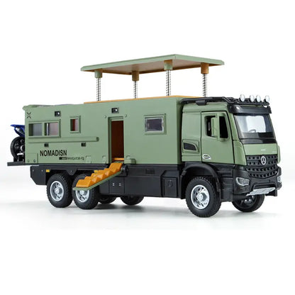 Mercedes-benz Nomadison Rv camper truck 1:18 Diecast Scale Model Car