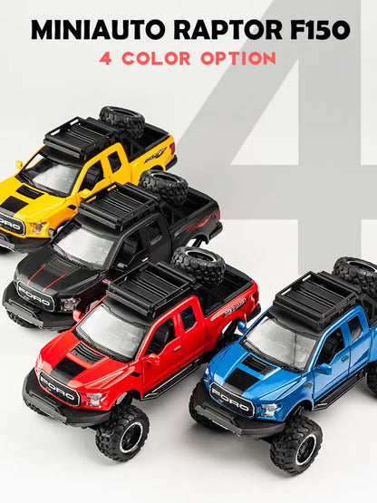 Ford Raptor F-150 Suv 1:18 Diecast Scale Model Car