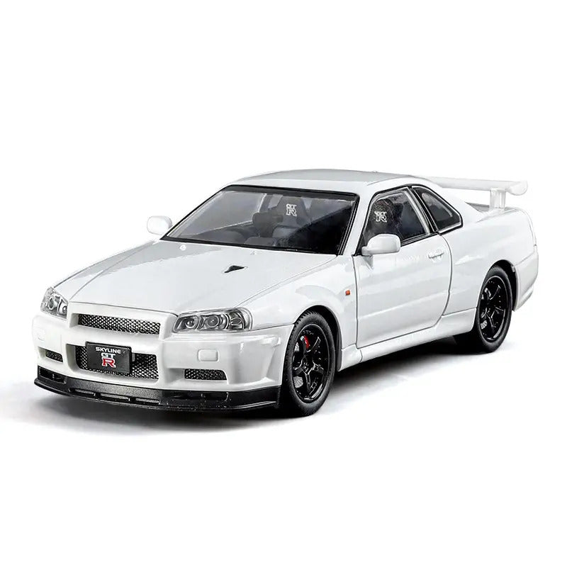 Nissan Skyline R34 GT-R 1:18 diecast scale model car