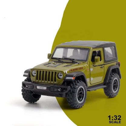 Jeep Wrangler Rubicon Thar 1:18 Diecast Scale Model Car - Big Size