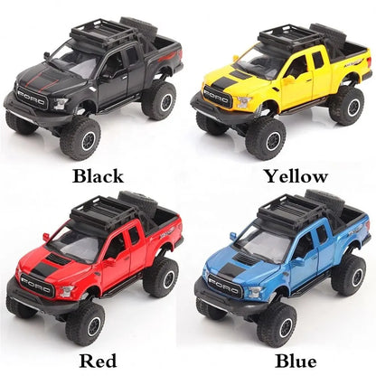 Ford Raptor F-150 Suv 1:18 Diecast Scale Model Car