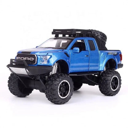 Ford Raptor F-150 Suv 1:18 Diecast Scale Model Car