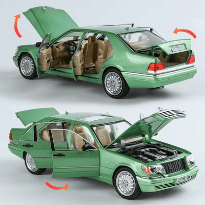 Mercedes-Benz W140 S-Class 1:24 Diecast Scale Model Car