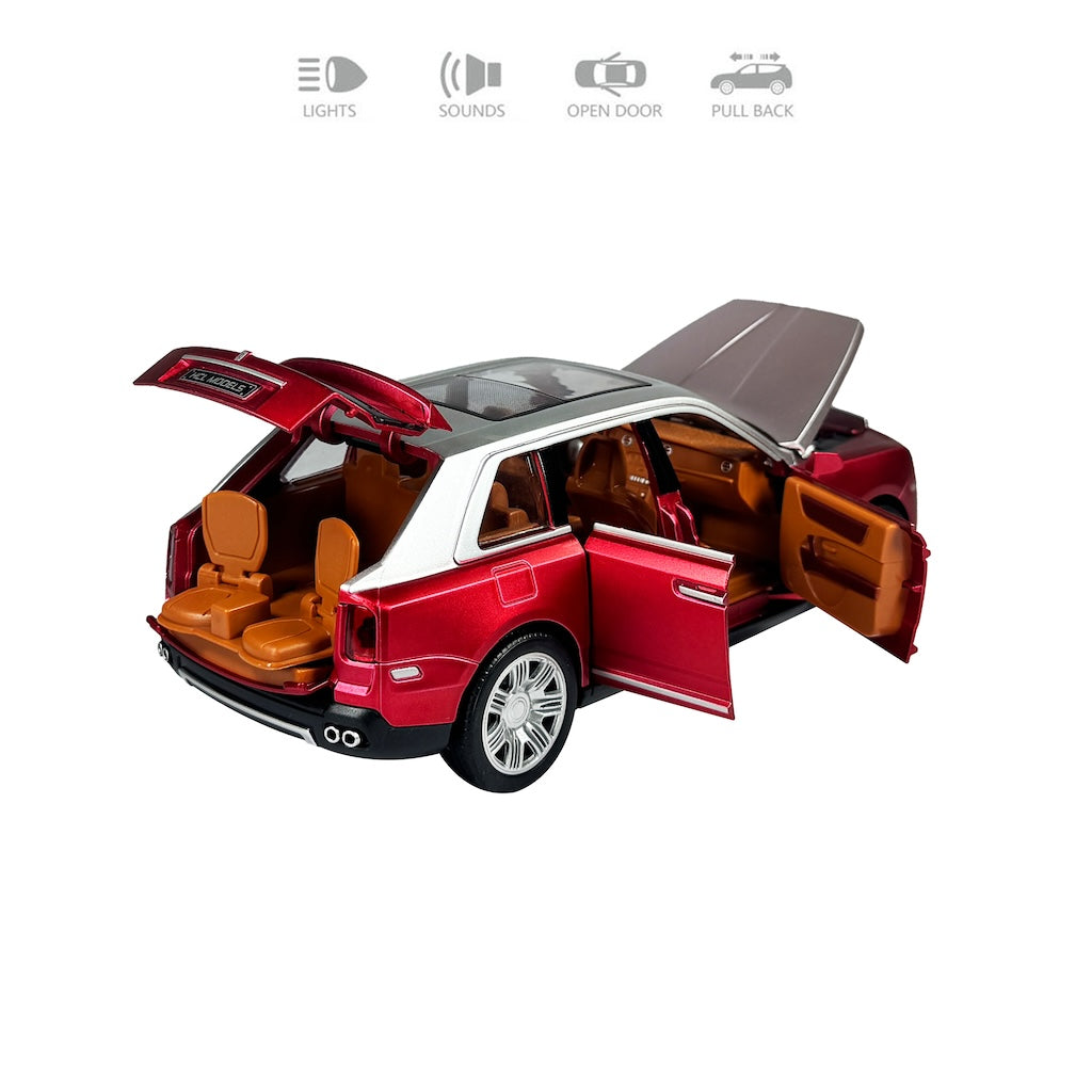 Rolls Royce Cullinan Orange 1:18 Diecast Scale Model Car