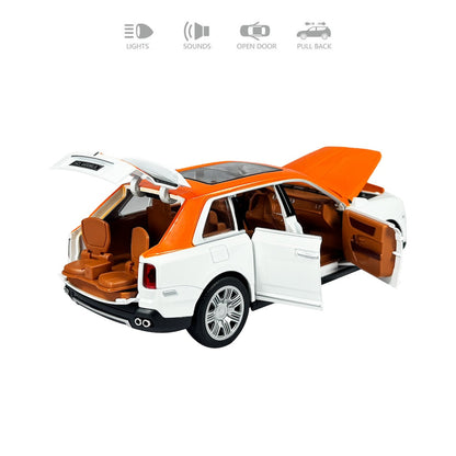 Rolls Royce Cullinan Orange 1:18 Diecast Scale Model Car