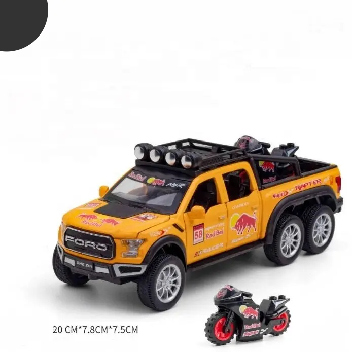Ford Raptor Red Bull F150 1:18 Diecast Scale Model Car