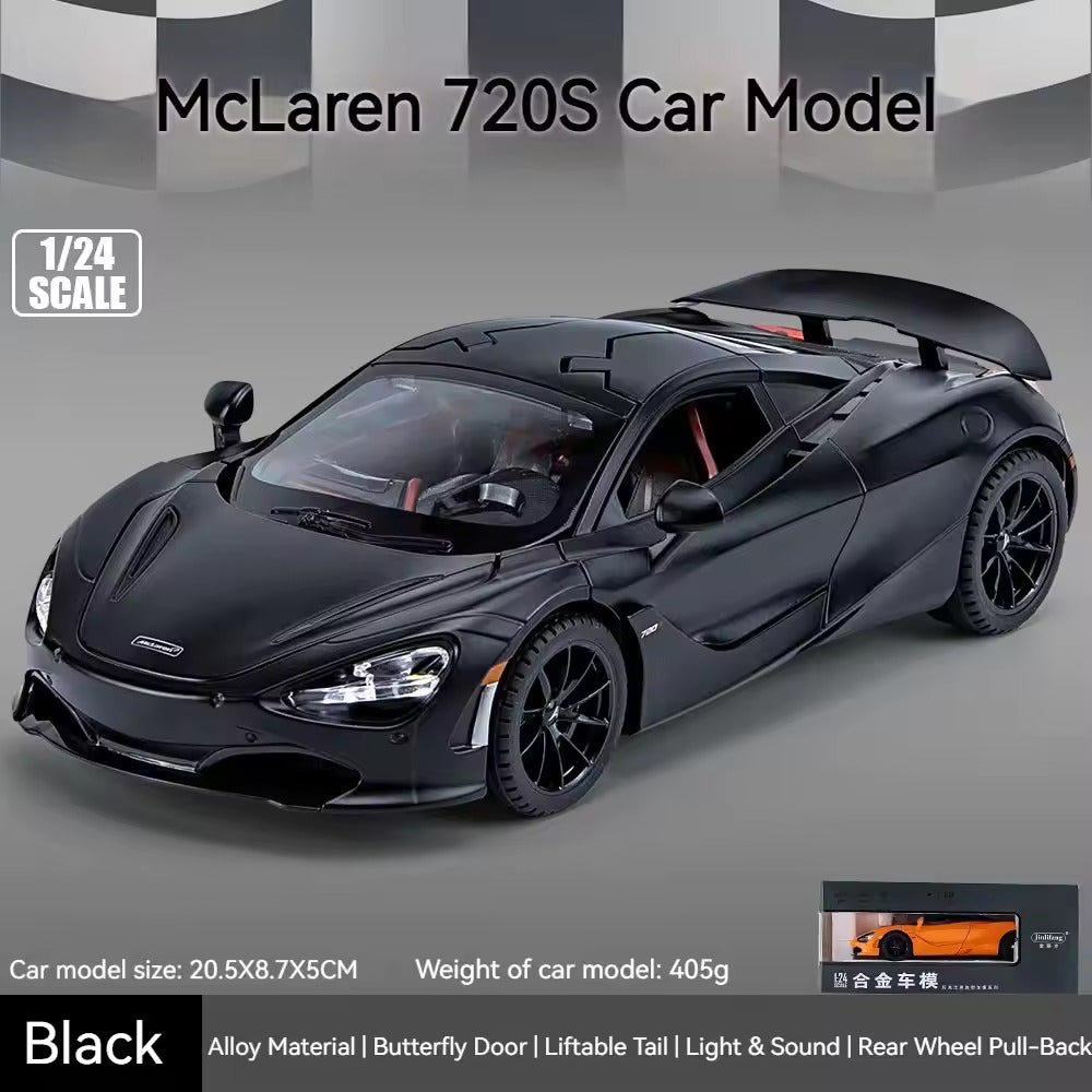 Mc Laren 720S sports car 1:24 Diecast Scale Model Car
