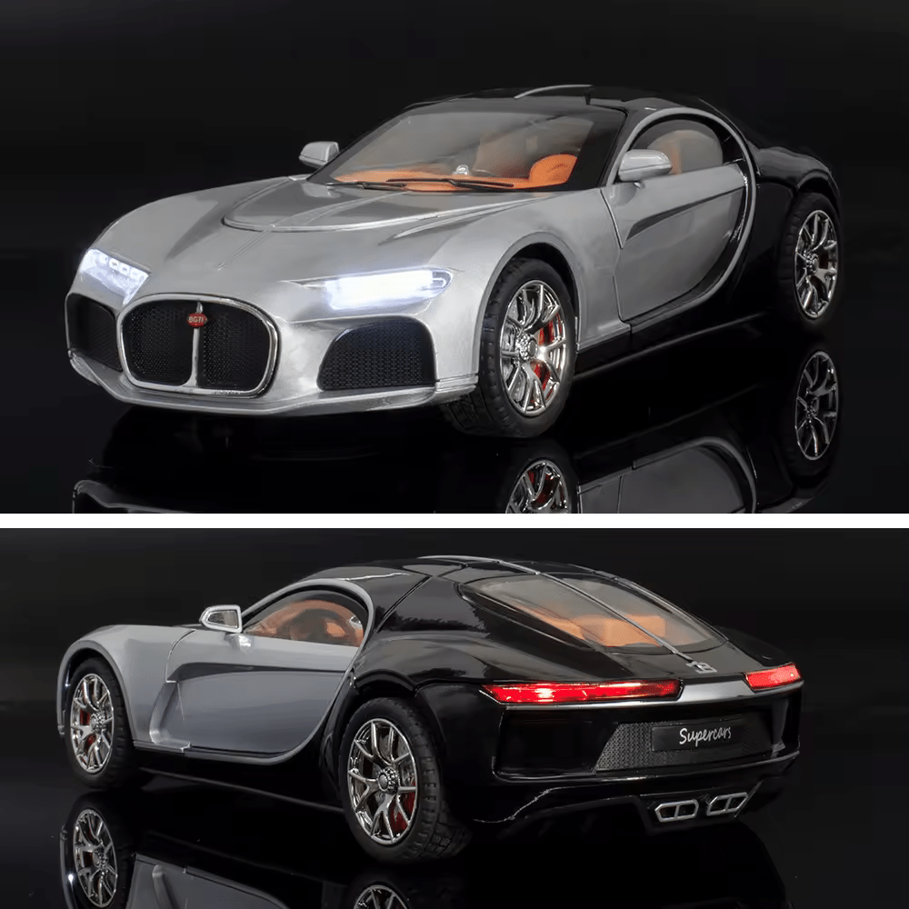 Bugatti Atlantic 1:18 Diecast Scale Model Car - Big Size