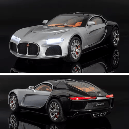 Bugatti Atlantic 1:18 Diecast Scale Model Car - Big Size