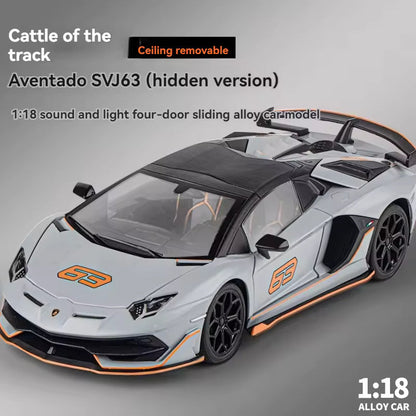 Lamborghini Svj-63 1:18 Diecast Scale Model Car