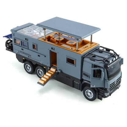 Mercedes-benz Nomadison Rv camper truck 1:18 Diecast Scale Model Car