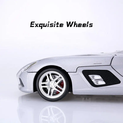 Mercedes-benz Slr Stirling Convertible Sports 1:18 Diecast Scale Model Car