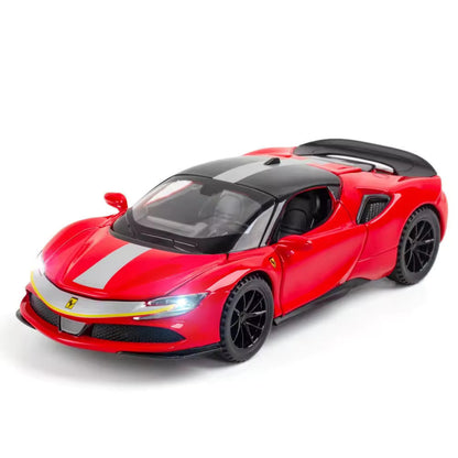 Ferrari Sf90 1:24 Diecast Scale Model Car