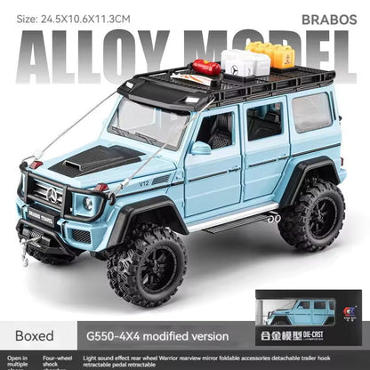 Mercedes-Benz G550 Brabus Travel Edition 1:18 diecast scale model car