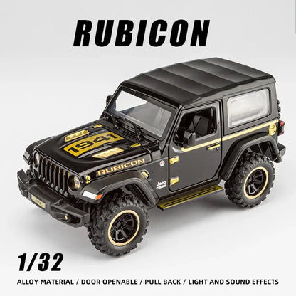 Jeep Wrangler Rubicon Thar 1:18 Diecast Scale Model Car - Big Size