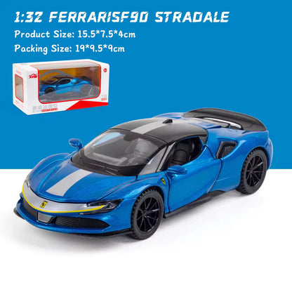 Ferrari Sf90 1:24 Diecast Scale Model Car