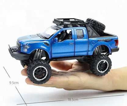 Ford Raptor F-150 Suv 1:18 Diecast Scale Model Car