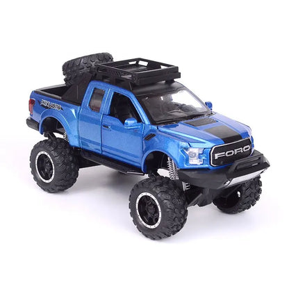 Ford Raptor F-150 Suv 1:18 Diecast Scale Model Car