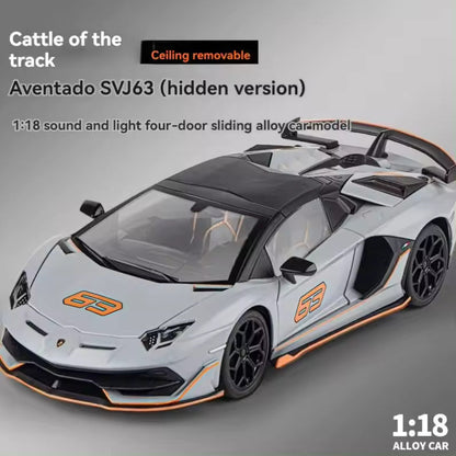 Lamborghini Svj-63 1:18 Diecast Scale Model Car