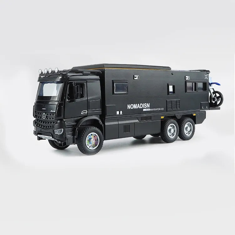 Mercedes-benz Nomadison Rv camper truck 1:18 Diecast Scale Model Car
