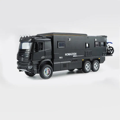 Mercedes-benz Nomadison Rv camper truck 1:18 Diecast Scale Model Car