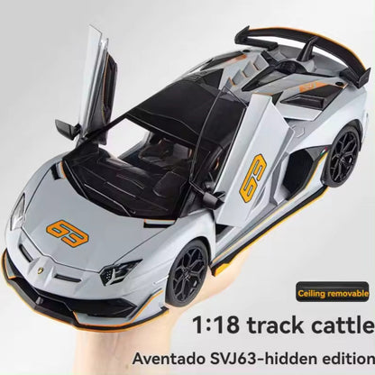 Lamborghini Svj-63 1:18 Diecast Scale Model Car