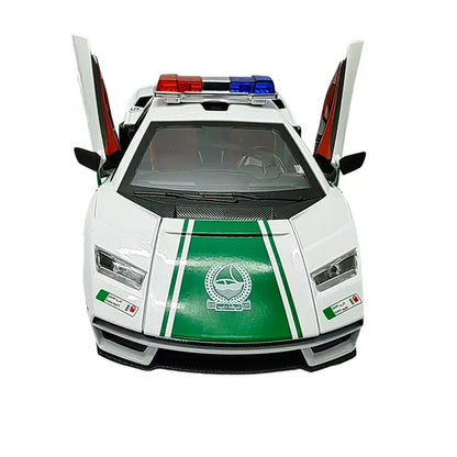Lamborghini 800 Police 1:18 Diecast Scale Model Car
