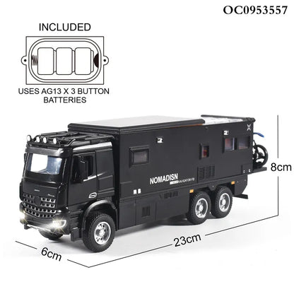 Mercedes-benz Nomadison Rv camper truck 1:18 Diecast Scale Model Car