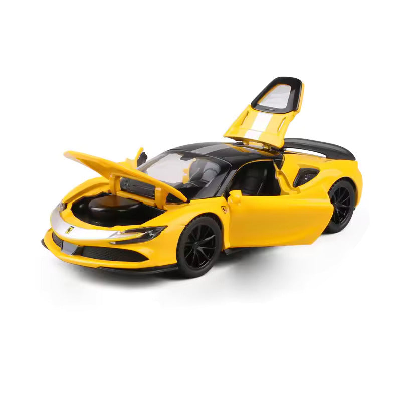 Ferrari Sf90 1:24 Diecast Scale Model Car