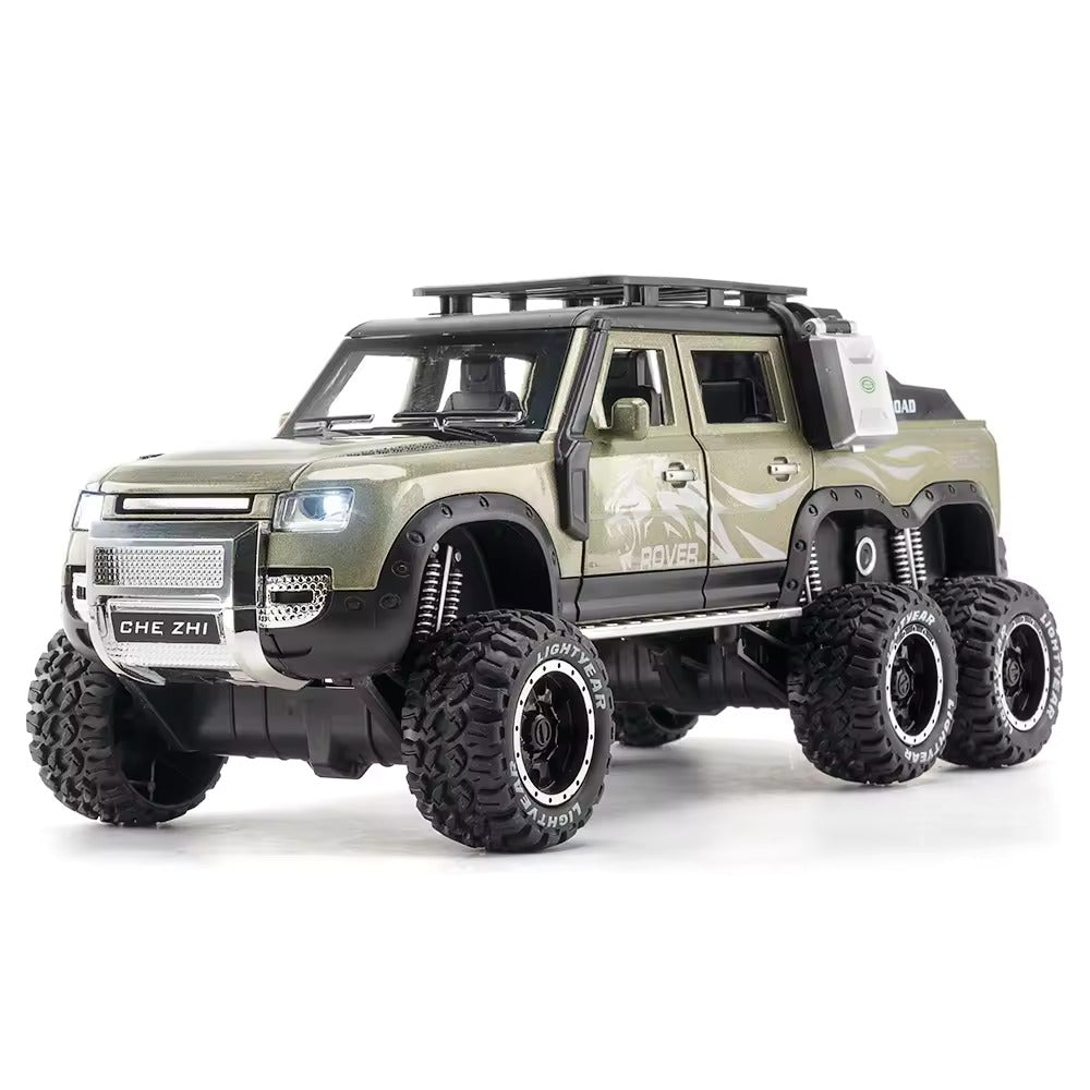 Land Rover Defender Guard 6x6 1:18 Diecast Scale Model Car