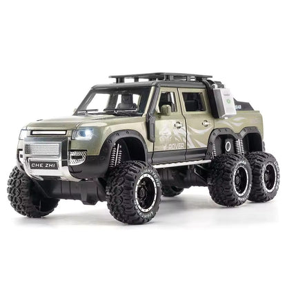 Land Rover Defender Guard 6x6 1:18 Diecast Scale Model Car