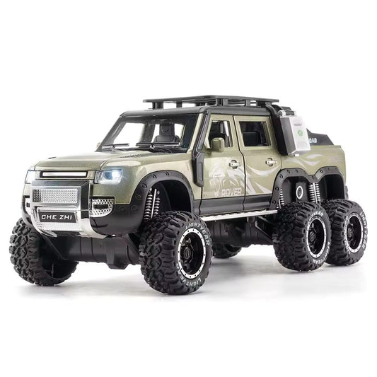 Land Rover Defender Guard 6x6 1:18 Diecast Scale Model Car