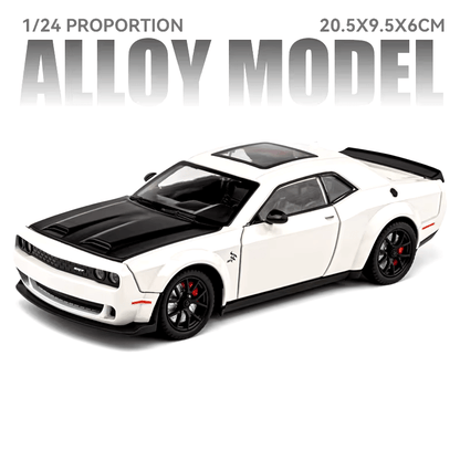 Dodge Challenger SRT Hellcat 1:18 Diecast Scale Model Car - Big Size