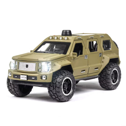 G-Patton Military Metal Toy Car 1:24 Diecast Scale Model