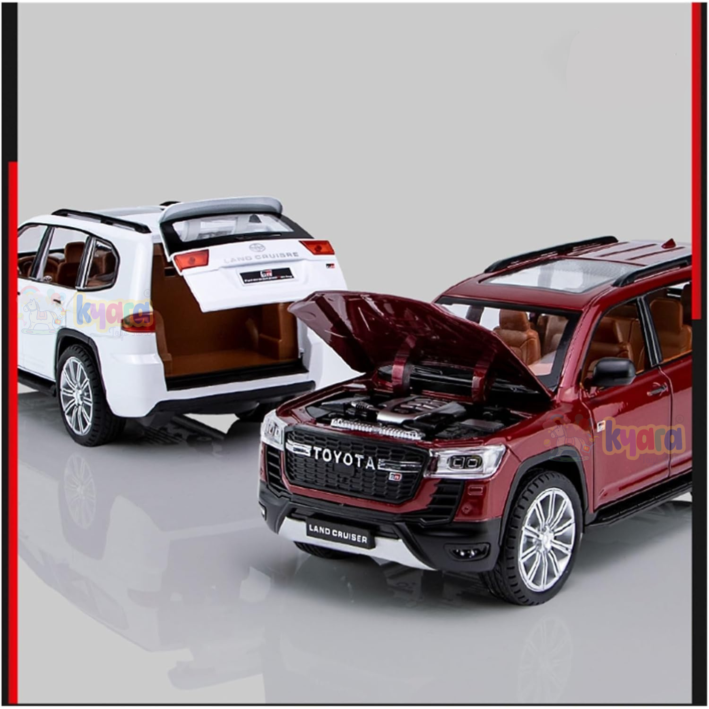 Toyota Land Cruiser GR Sport SUV 1:18 Diecast Scale Model Car