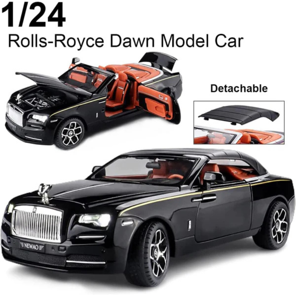 Rolls-royce Dawn 1:24 Diecast Scale Model Car