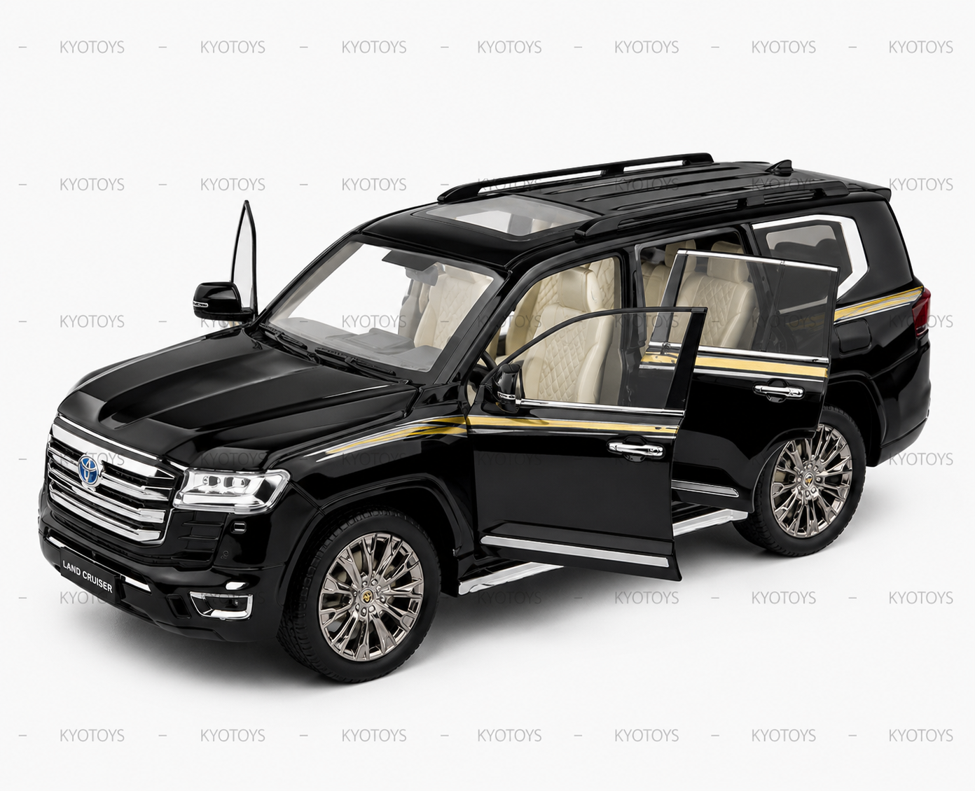 Toyota Land Cruiser LC300 1:18 Diecast Scale Model Car - Big Size