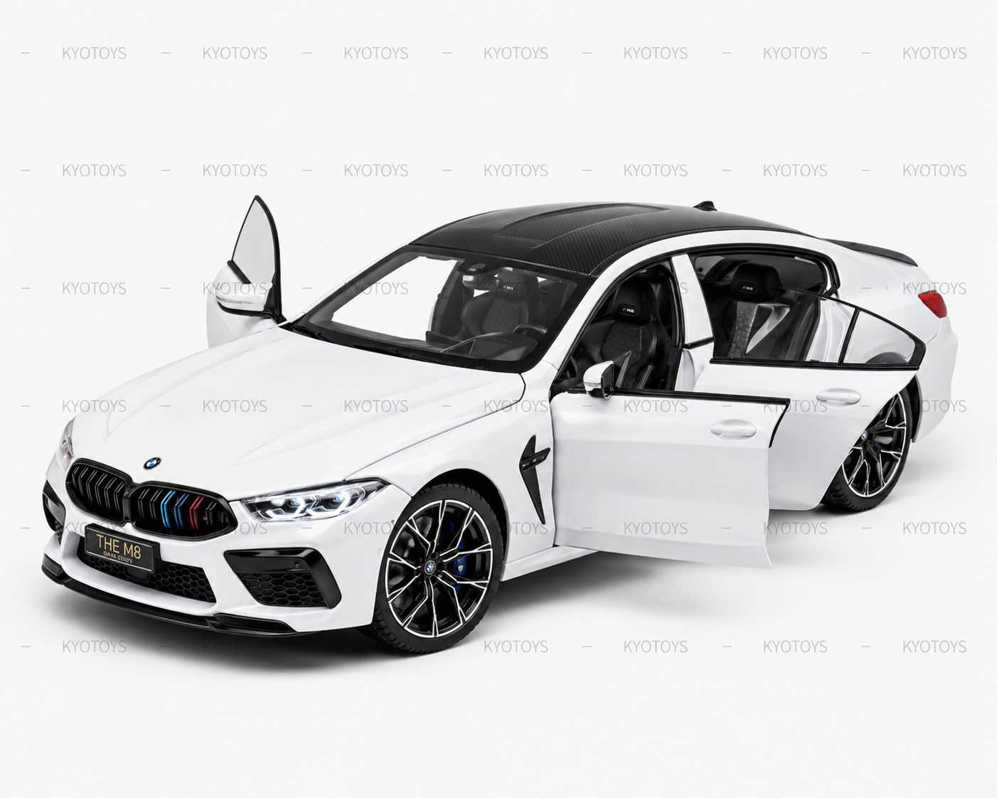 Bmw M8 1:18 Diecast Scale Model Car