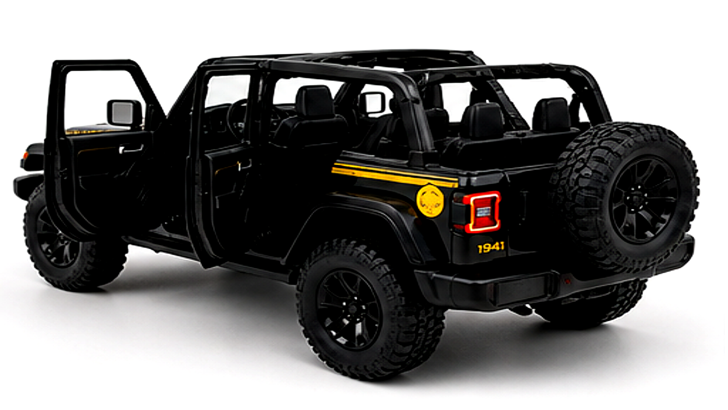 Jeep Wrangler Rubicon Thar 1:18 Diecast Scale Model Car - Big Size