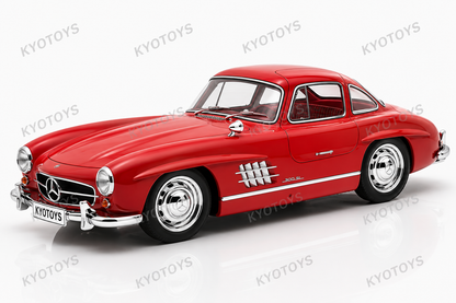 1954 Mercedes-Benz 300SL Vintage 1:18 Diecast Scale Model Car - Big Size