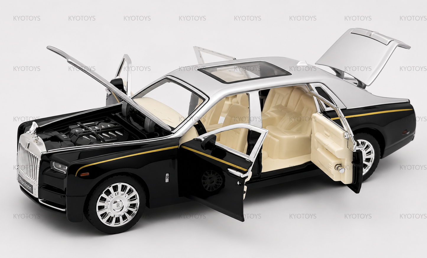Rolls Royce Phantom 1:24 Diecast Scale Model Car
