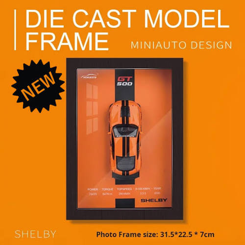 SHELBY 3D Diecast Car Frame