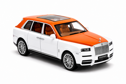 Rolls Royce Cullinan Orange 1:18 Diecast Scale Model Car