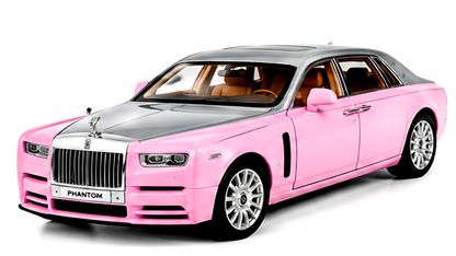Rolls-royce Phantom White 1:18 Diecast Scale Model Car
